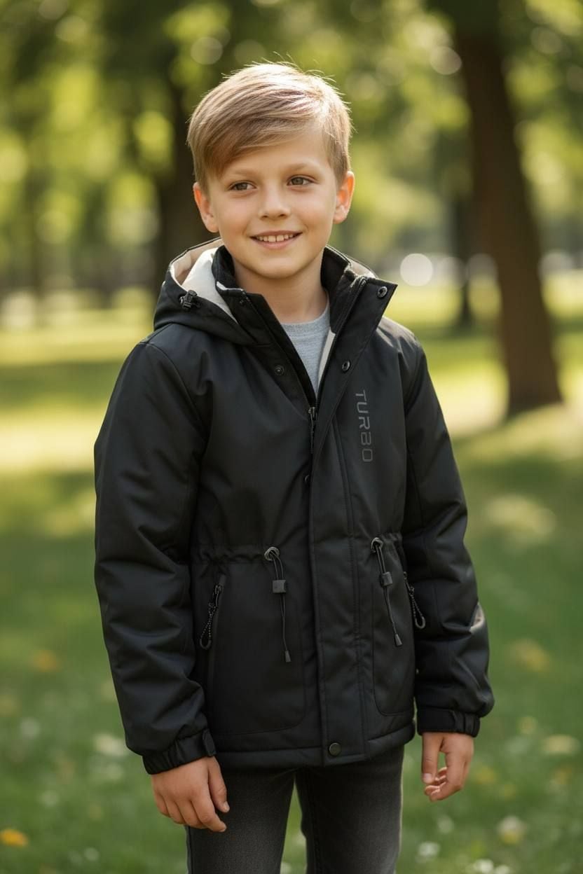 Верхній одяг куртка 8637 чорний 140(р)