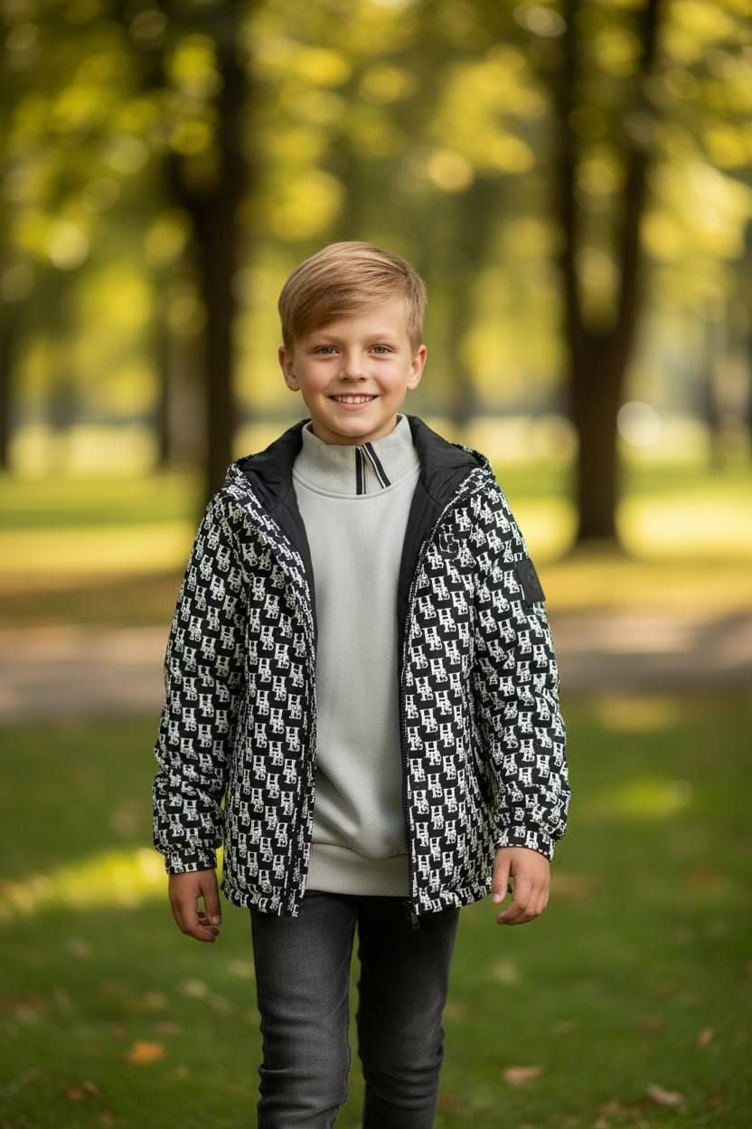 Верхній одяг куртка L85-# чорний 134(р)