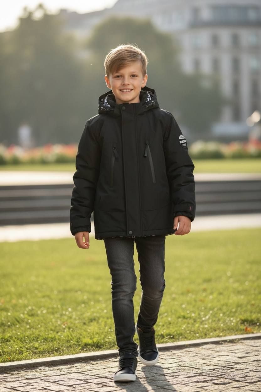 Верхній одяг куртка L85-# чорний 134(р)