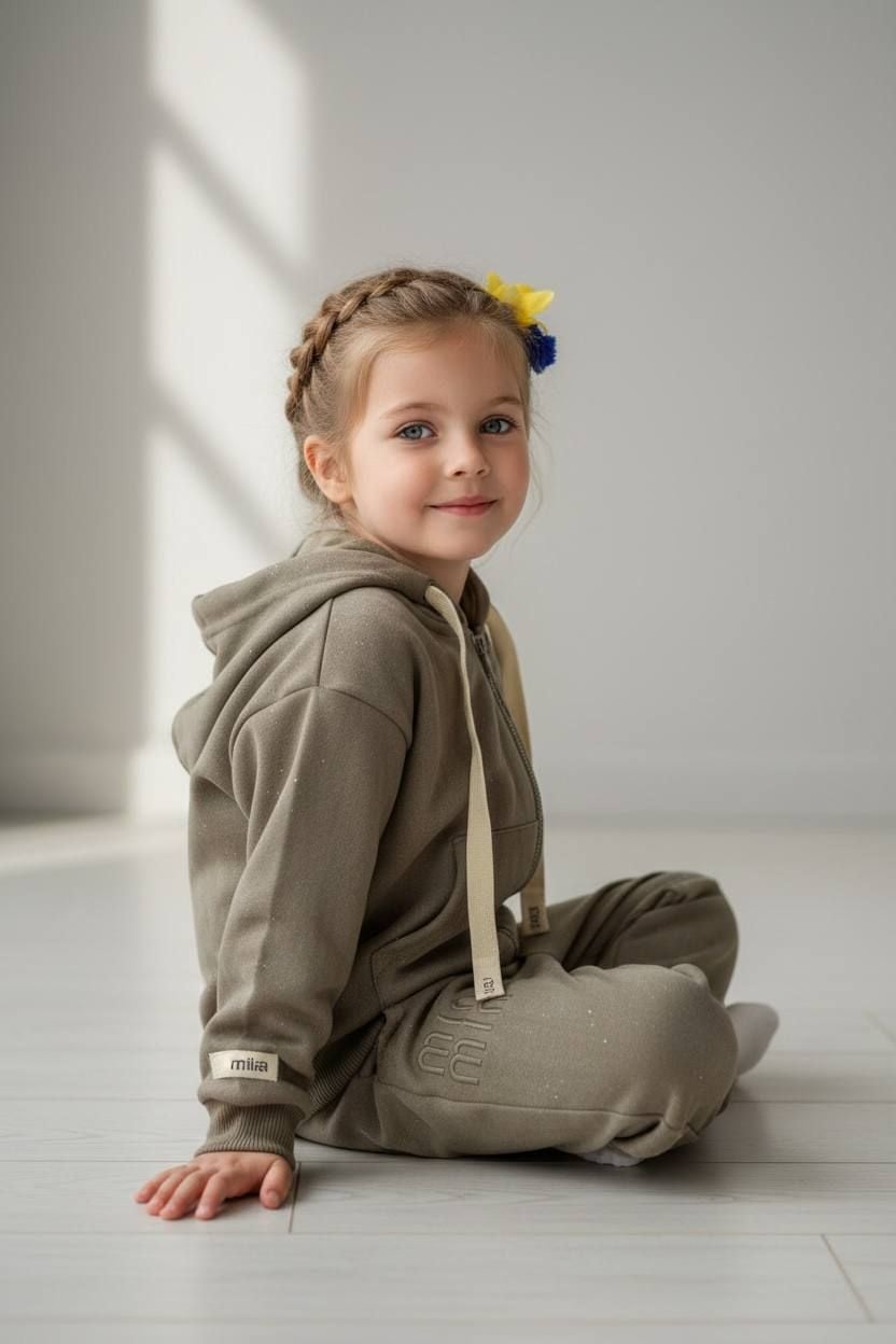 Костюм спортивний 15016 хакі 130(р)