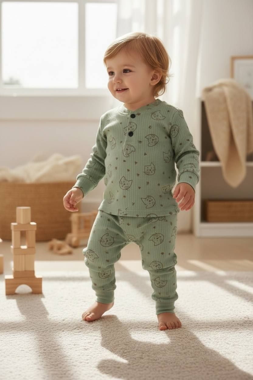 Дитяча білизна Піжамка 10177.06 мята 80(р)