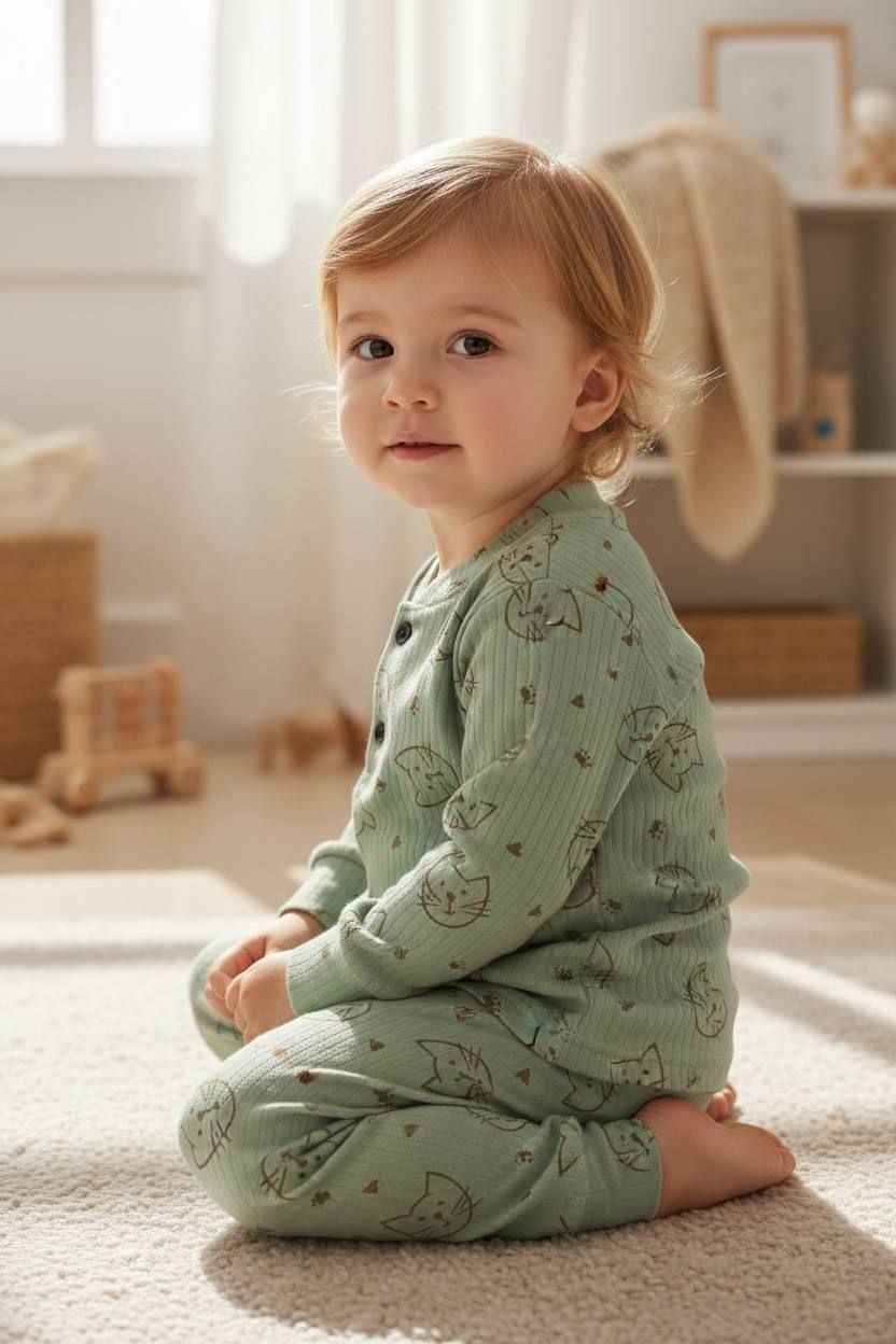 Дитяча білизна Піжамка 10177.06 мята 80(р)