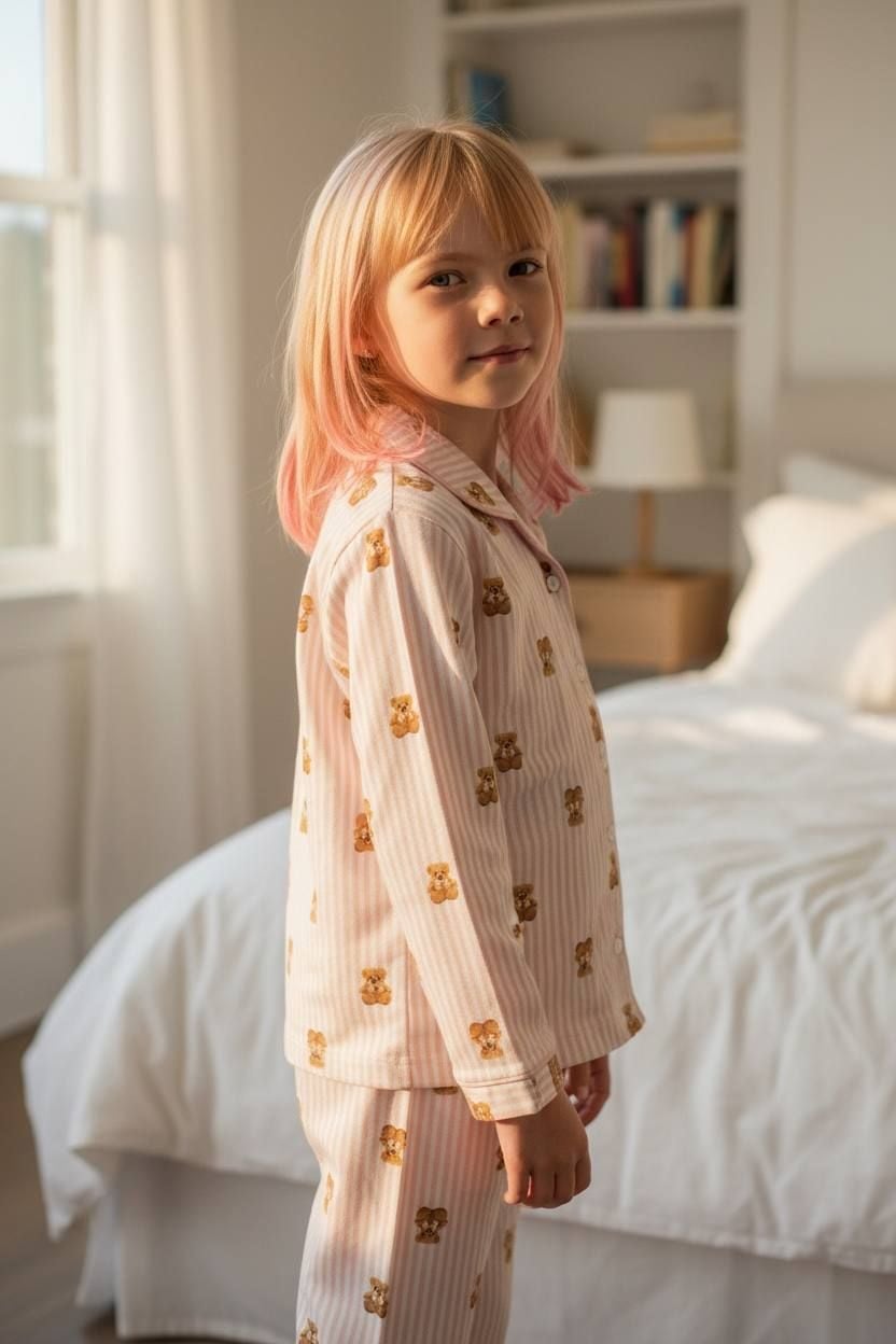 Дитяча білизна Піжамка 10177.06 рожевий 134(р)