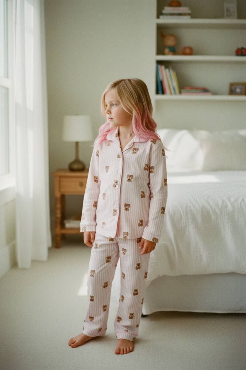 Дитяча білизна Піжамка 10177.06 рожевий 122(р)