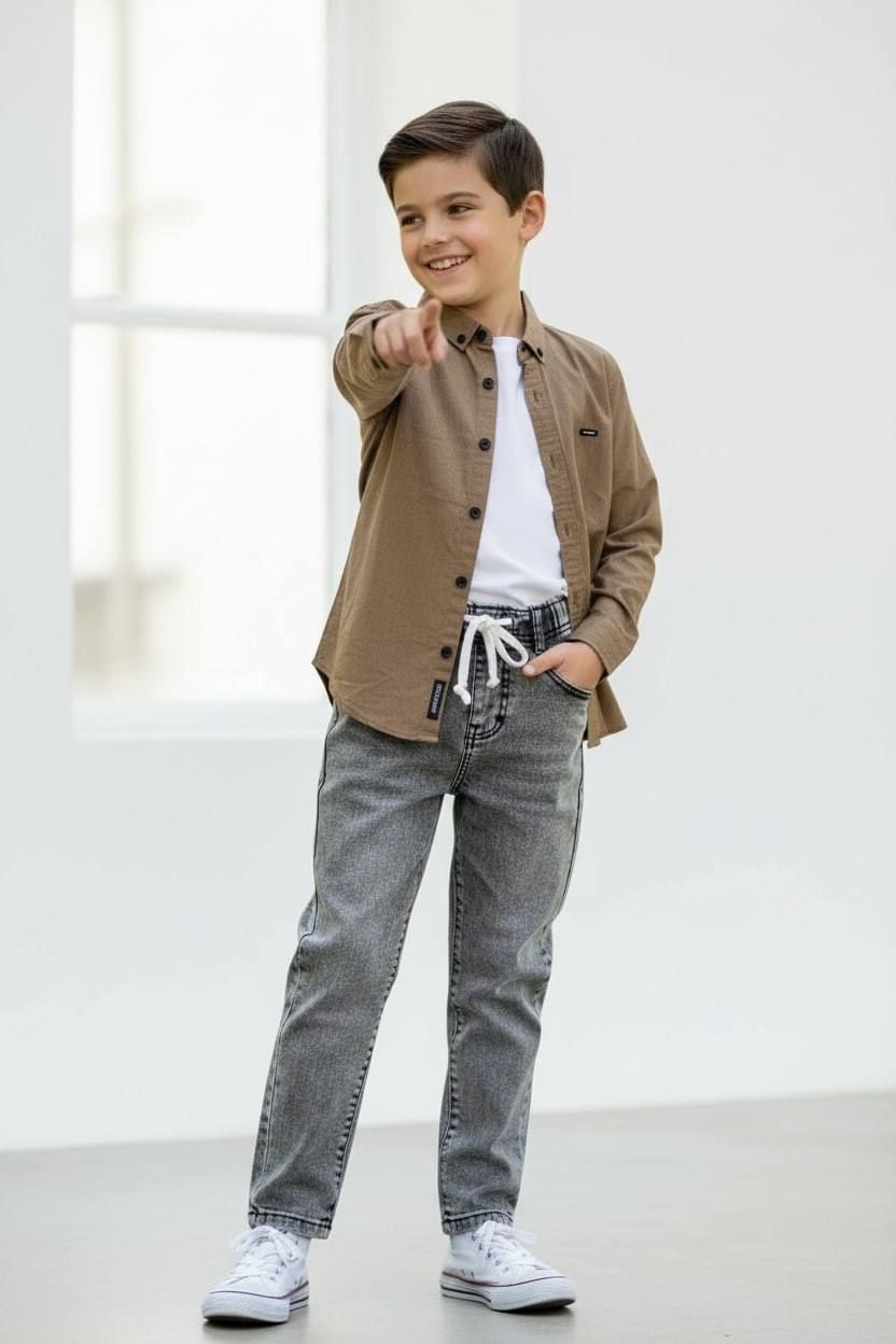 Сорочка 2312 капучино 128(р)