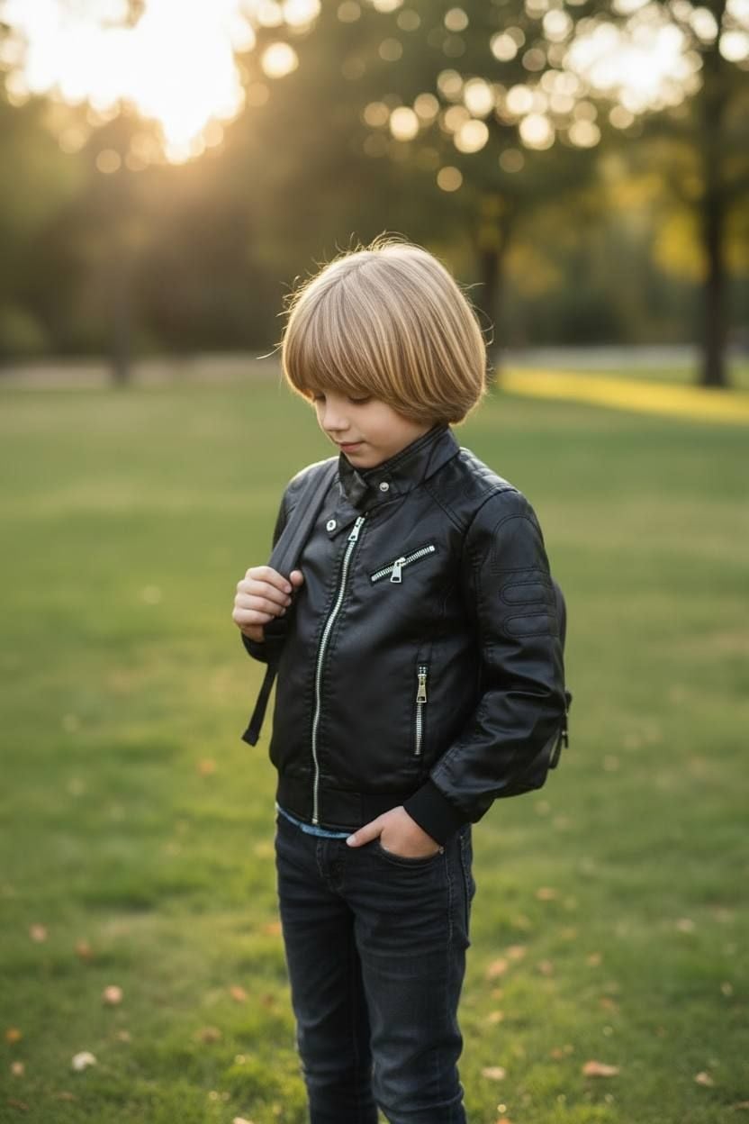 Верхній одяг куртка 8810 чорний 160(р)