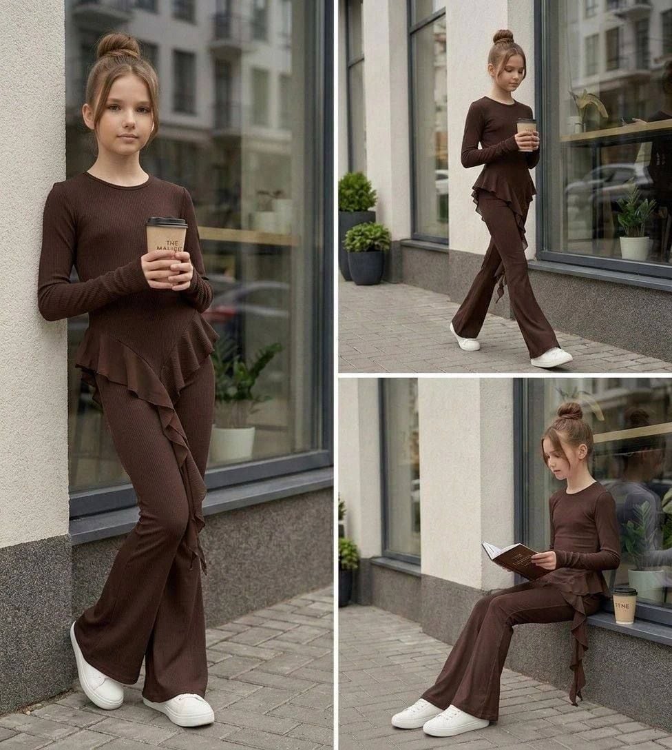 Костюм 4122 шоколад 140(р)