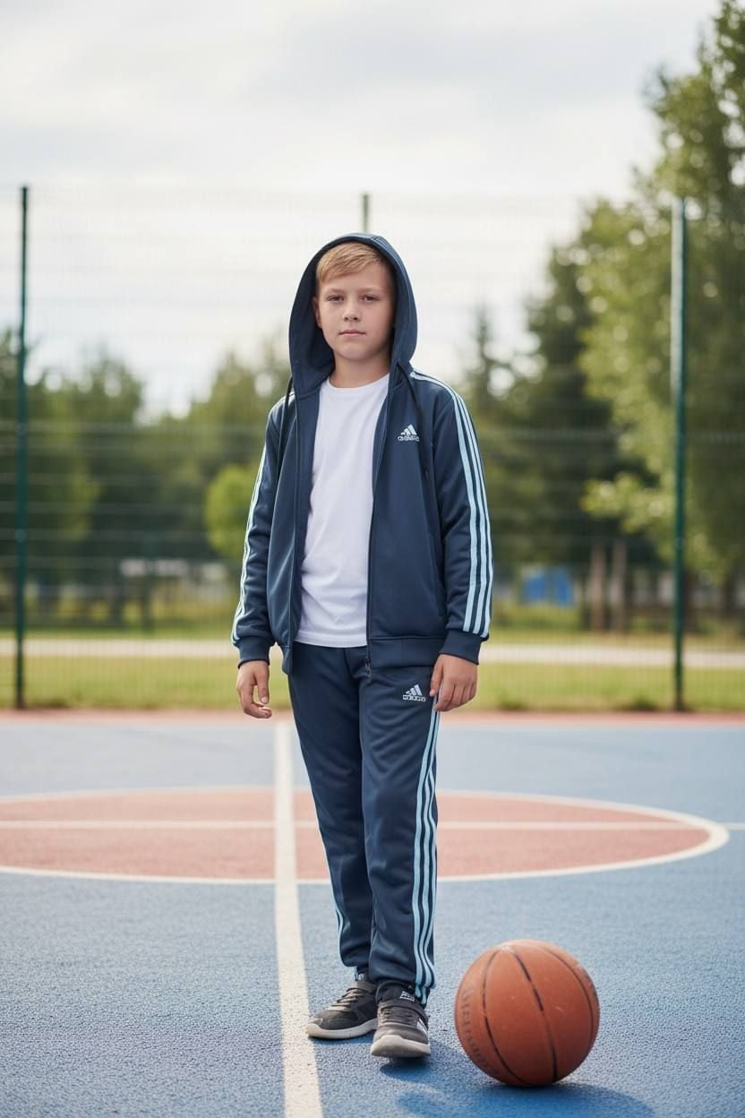 Костюм спортивний Хлопчик 25510 графіт 164(р)