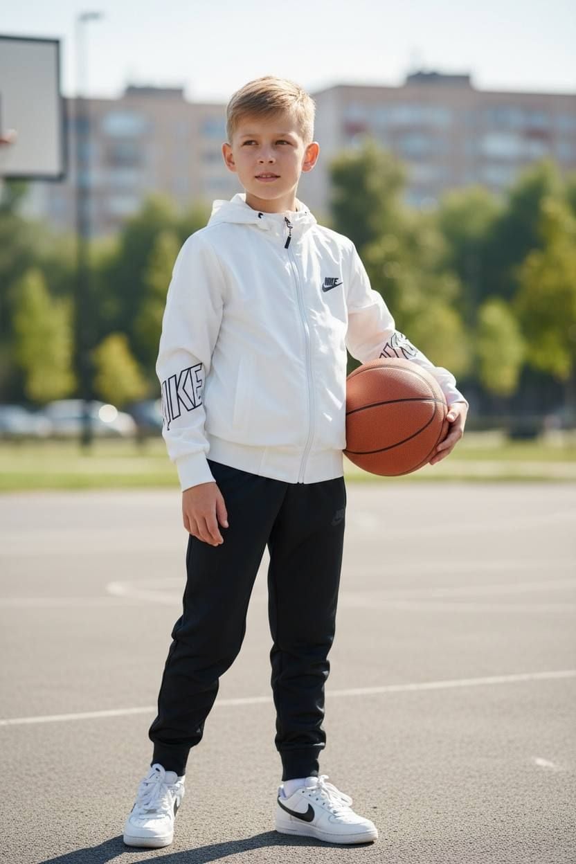 Костюм спортивний Хлопчик 24560 білий 122(р)