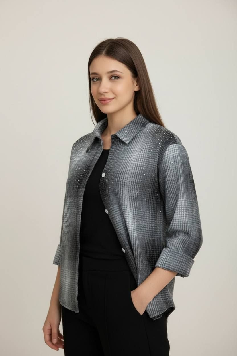 Сорочка Дівоча 1503 сірий 104(р)
