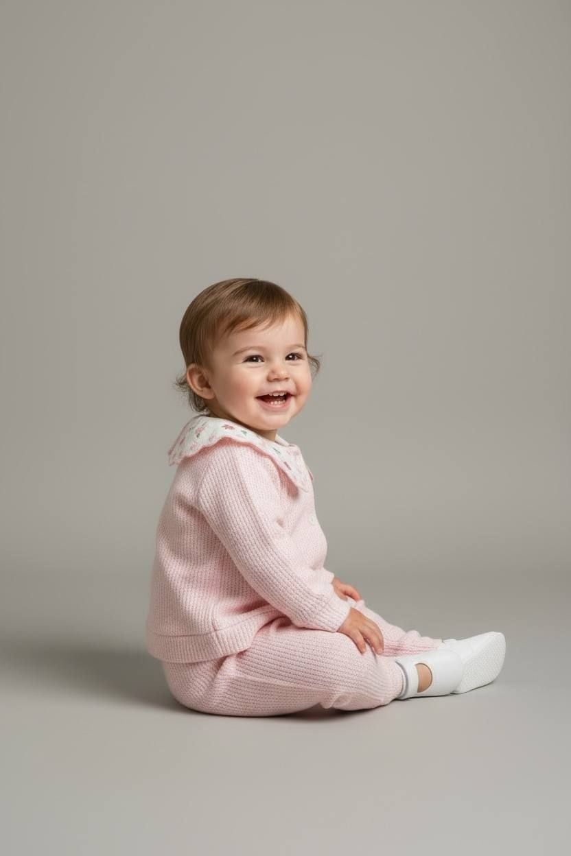 Немовля костюмчик 18558 рожева-цукерка 68(р)