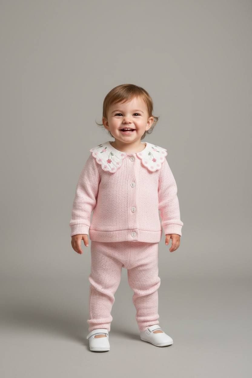 Немовля костюмчик 18558 рожева-цукерка 74(р)