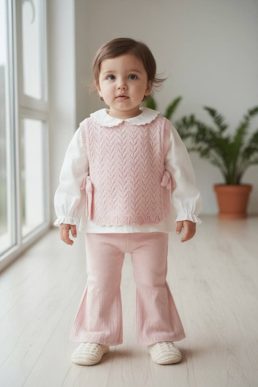 Немовля костюмчик 10988 рожева-цукерка 06-09(р)