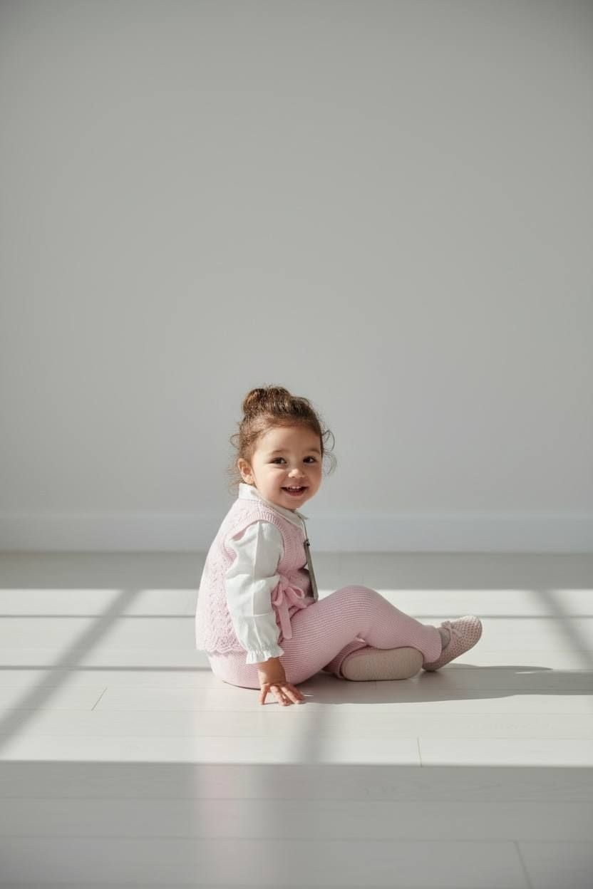 Немовля костюмчик 10988 рожевий 09-12(р)