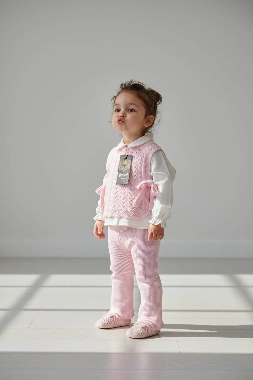 Немовля костюмчик 10988 рожевий 12-18(р)