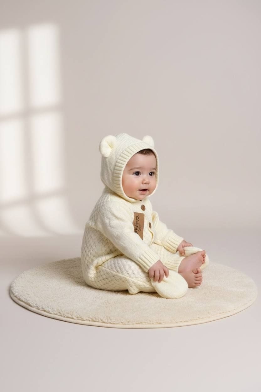 Немовля комбінезончик 5111 молочний 06-09(р)