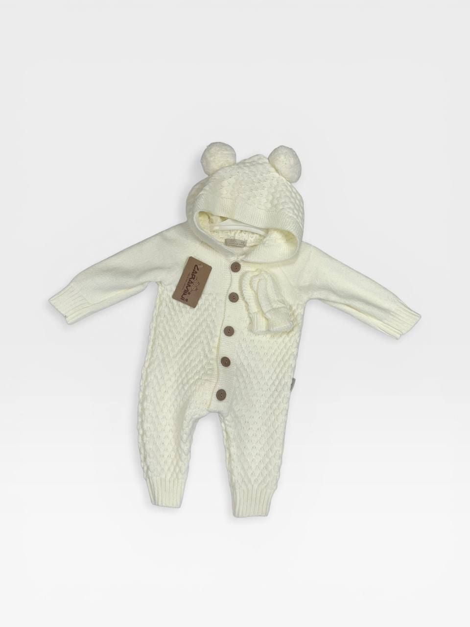 Немовля комбінезончик 5111 молочний 06-09(р)