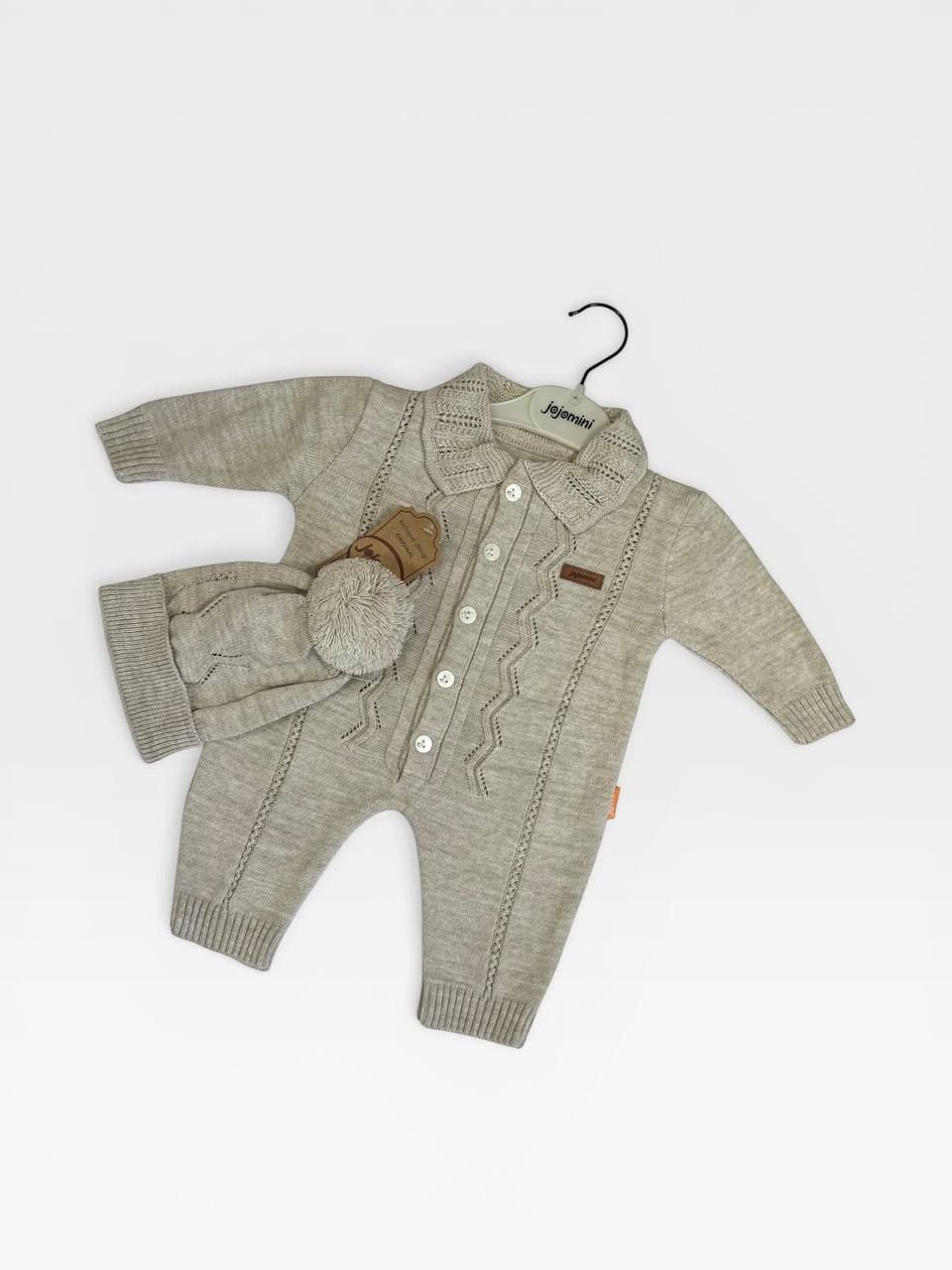 Немовля комбінезончик 25115 бежевий 74(р)