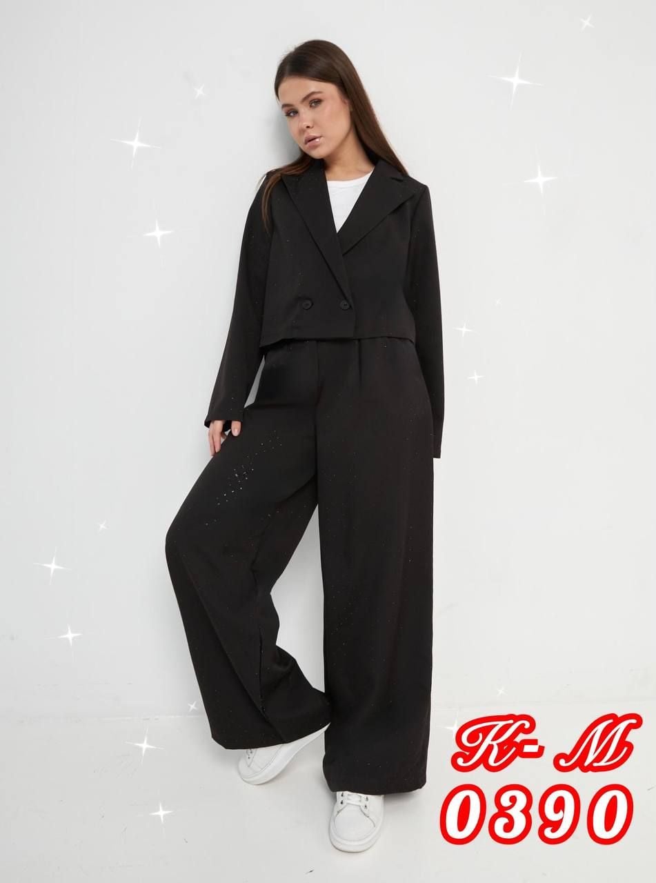 Костюм 0390 чорний 146(р)