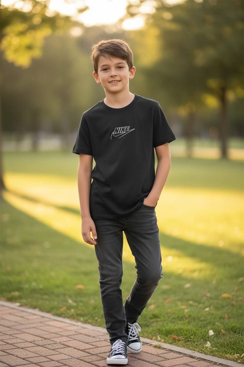 Футболка 03187 чорний 134(р)