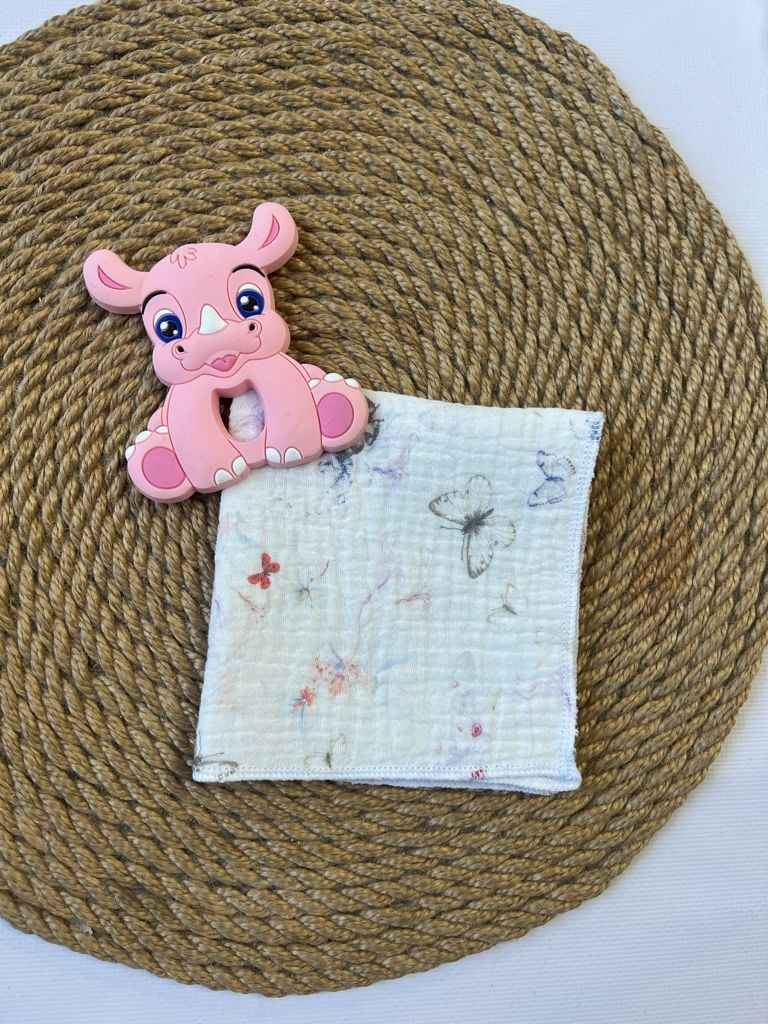 Немовля Серветки 25*25(муслін) білий 8(р)