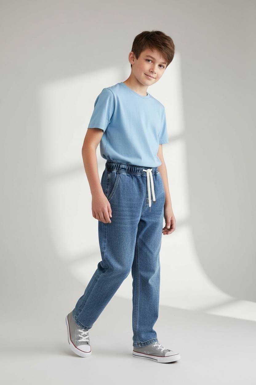 Джинси BC3744 блакитний 134(р)