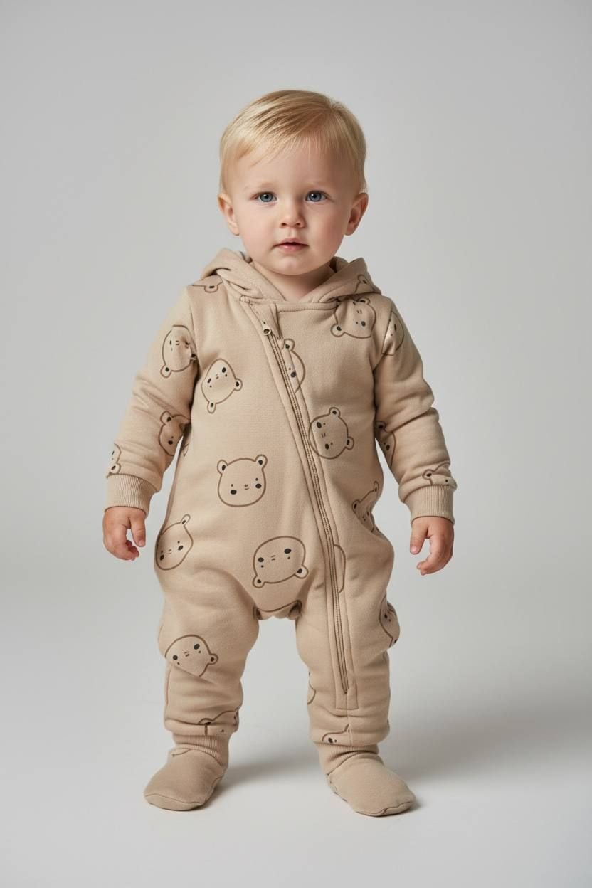 Немовля комбінезончик 12241.21 коричневий 74(р)