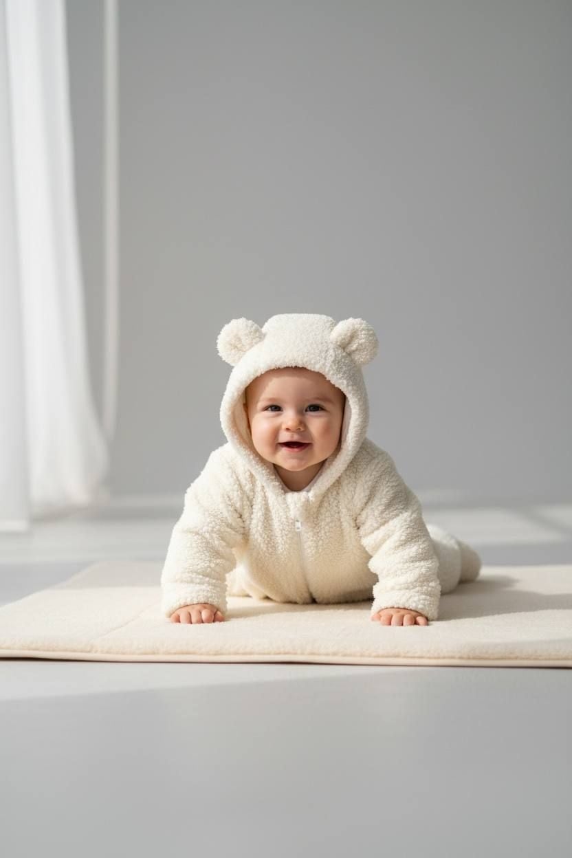 Немовля комбінезончик 12265.52 молочний 62(р)