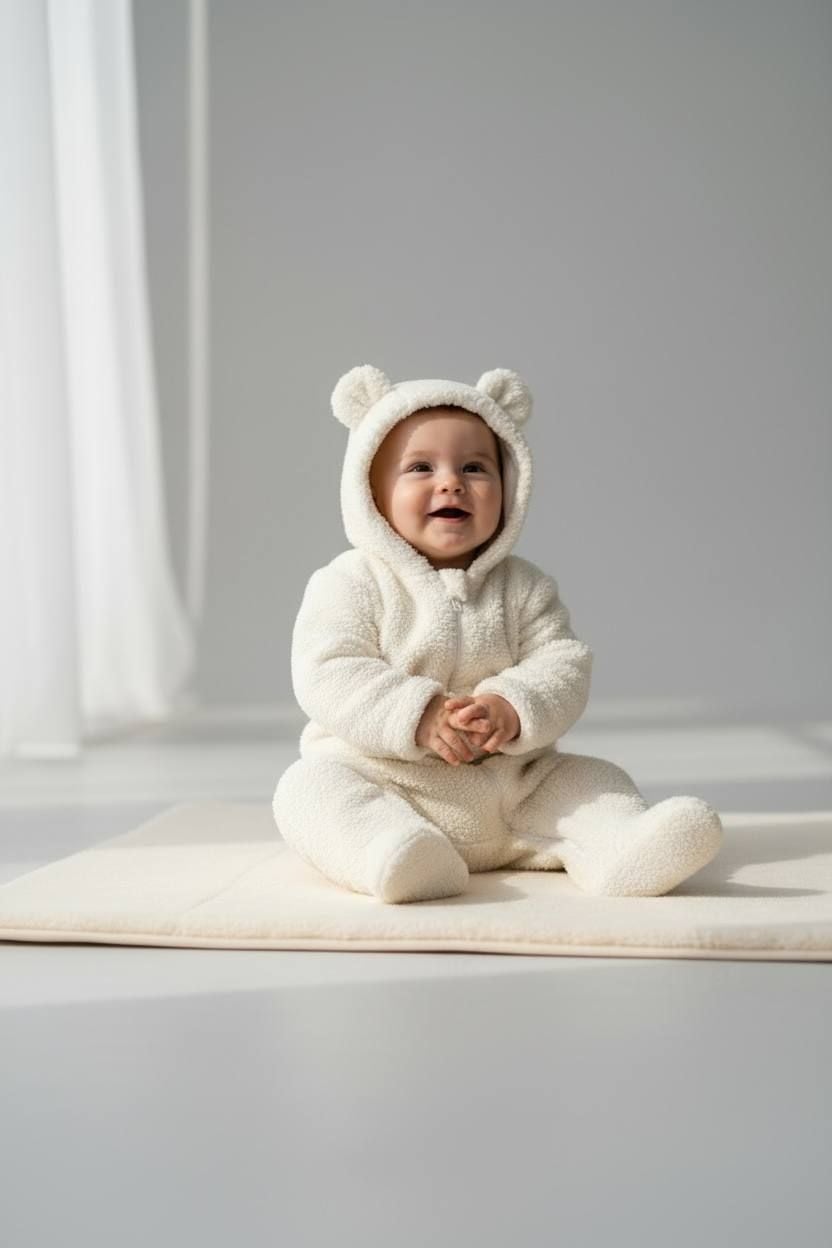 Немовля комбінезончик 12265.52 молочний 62(р)