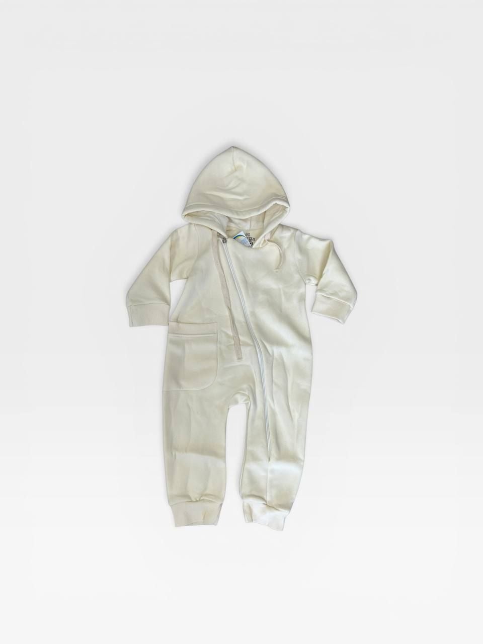 Немовля комбінезончик 12197.21 молочний 80(р)