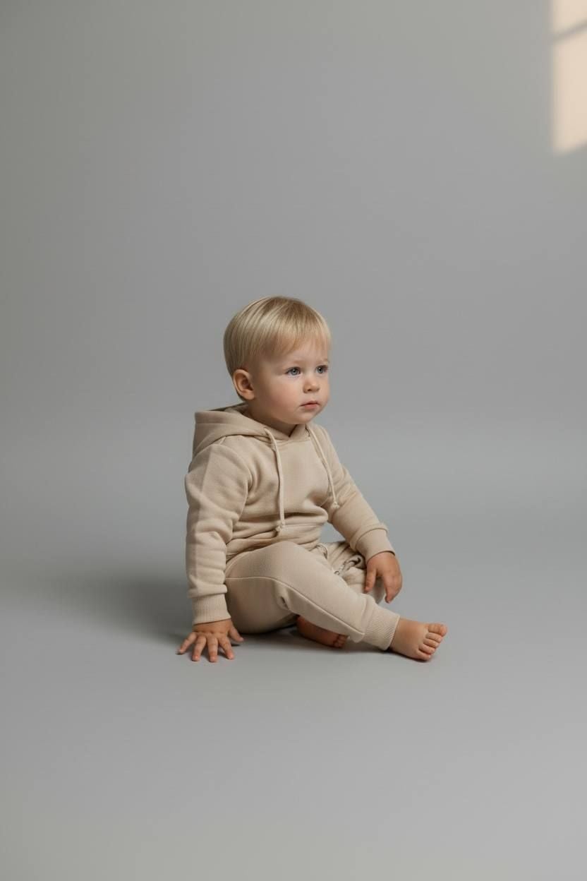 Немовля комбінезончик 12197.21 бежевий 80(р)