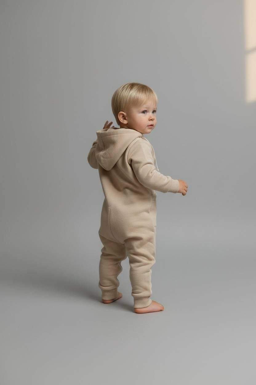 Немовля комбінезончик 12197.21 бежевий 80(р)