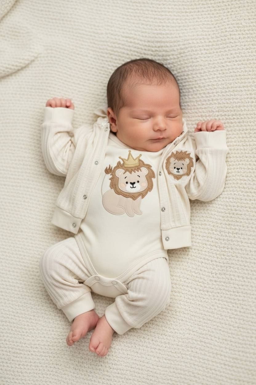 Немовля костюмчик 58480 бежевий 0-03(р)