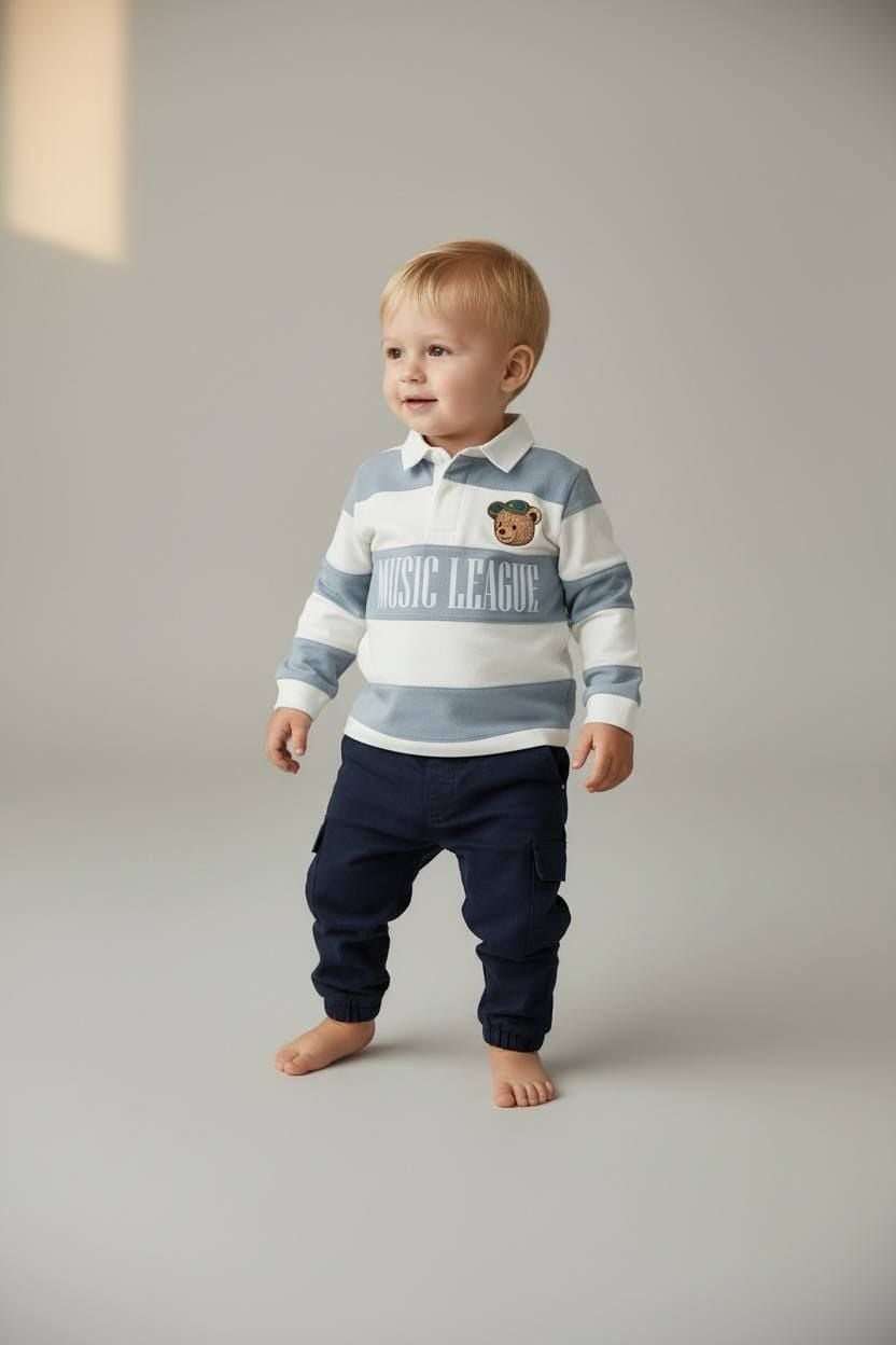 Немовля костюмчик 58646 блакитний 06-09(р)