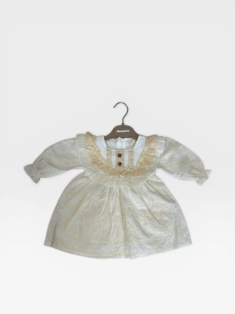 Немовля Сукня 58707 молочний 09-12(р)