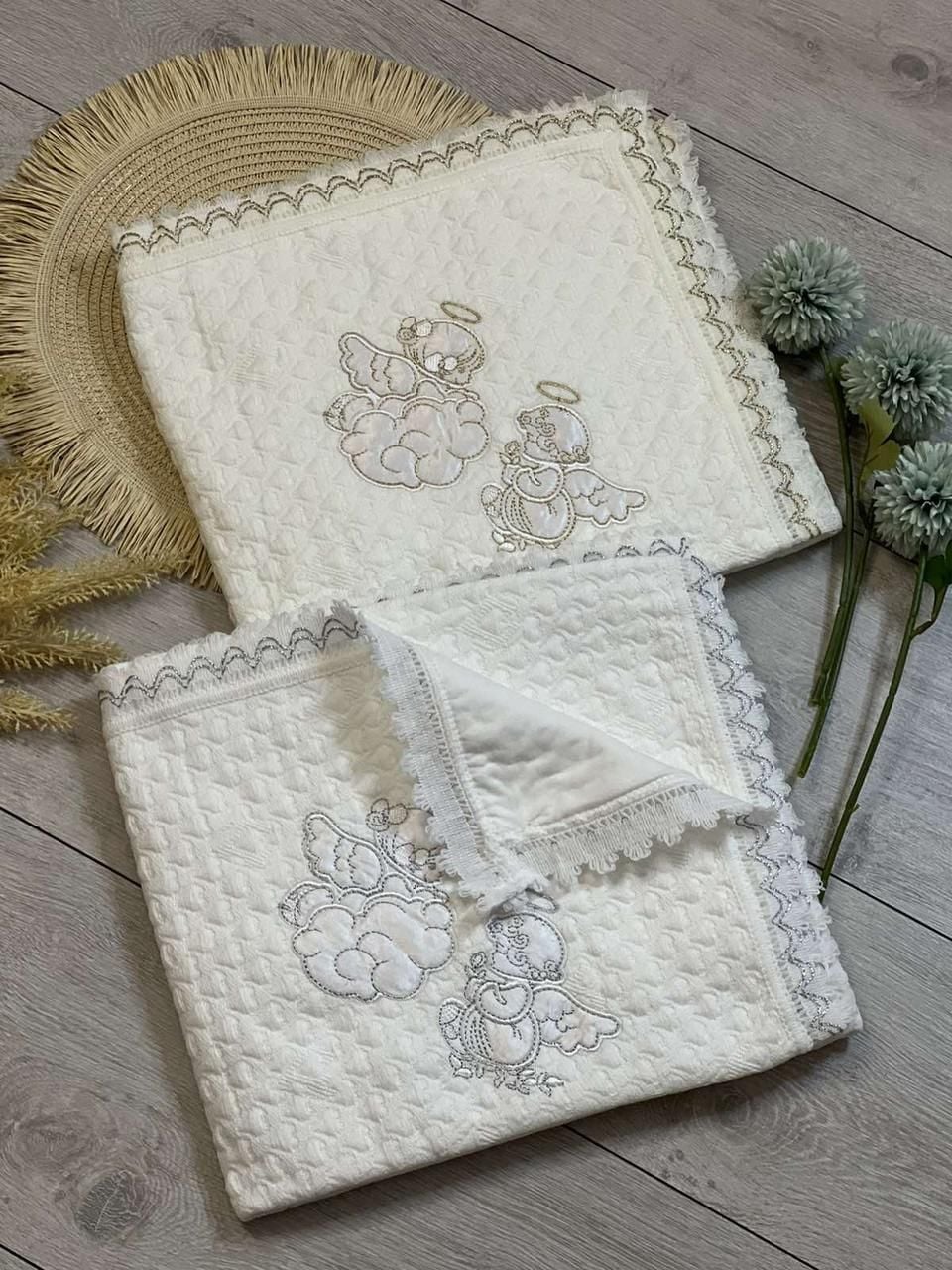 Немовля Для Хрещення 57369 молочний 90*100(р)