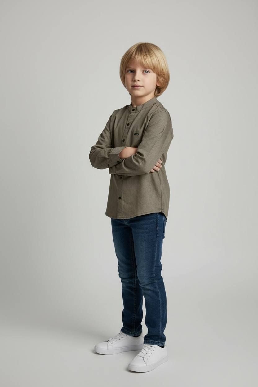 Сорочка 2313 коричневий 122(р)