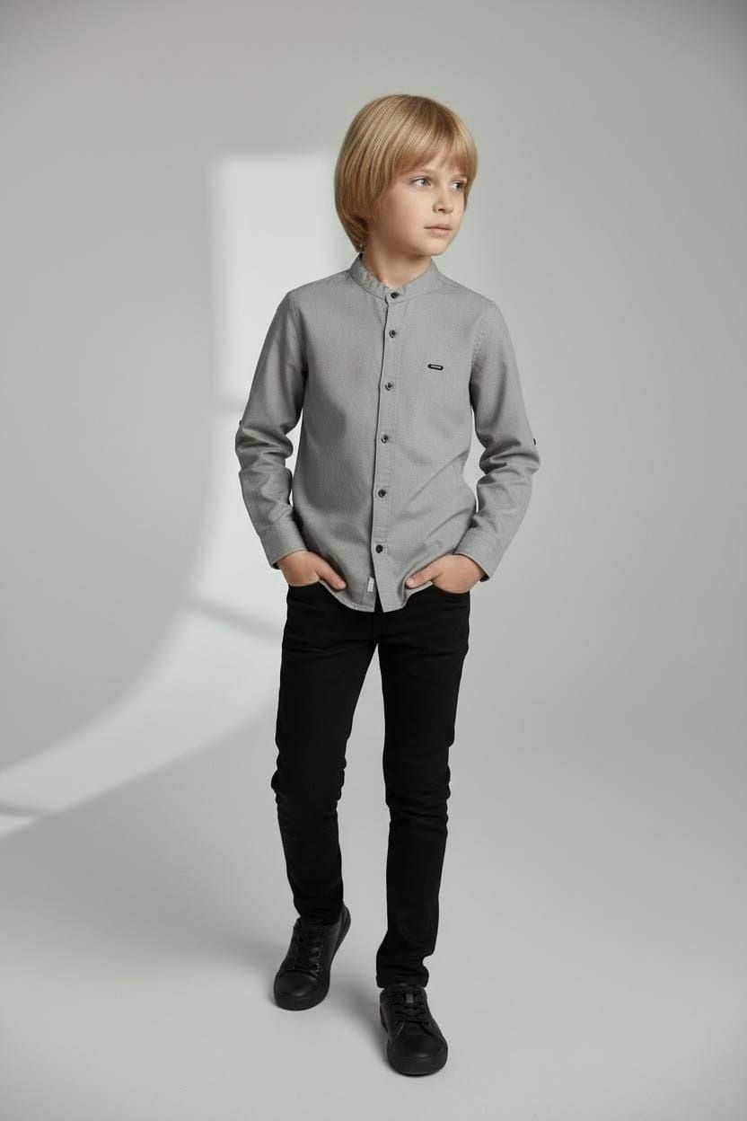 Сорочка 2313 сірий 158(р)