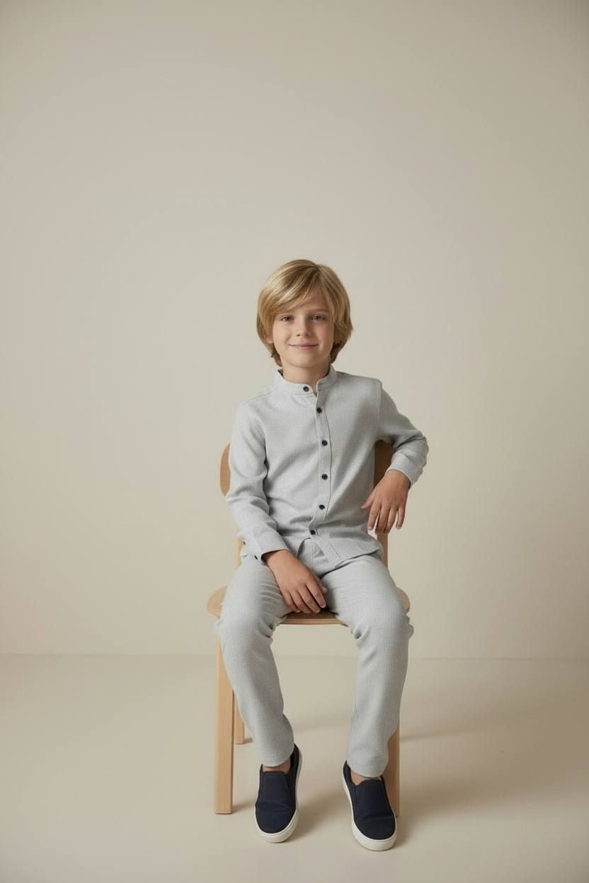 Сорочка 4321 бежевий 116(р)