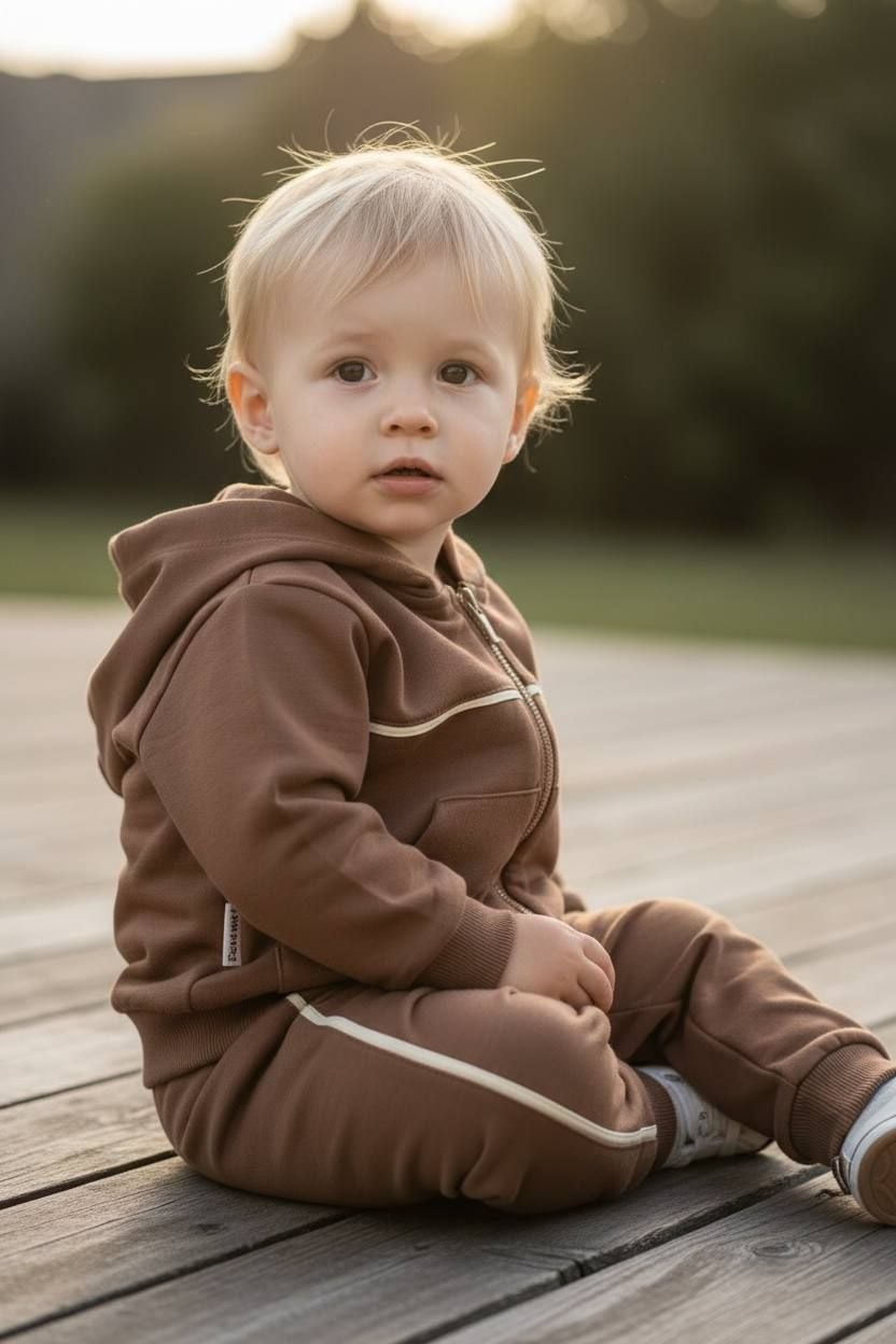 Немовля костюмчик 555519 коричневий 80(р)