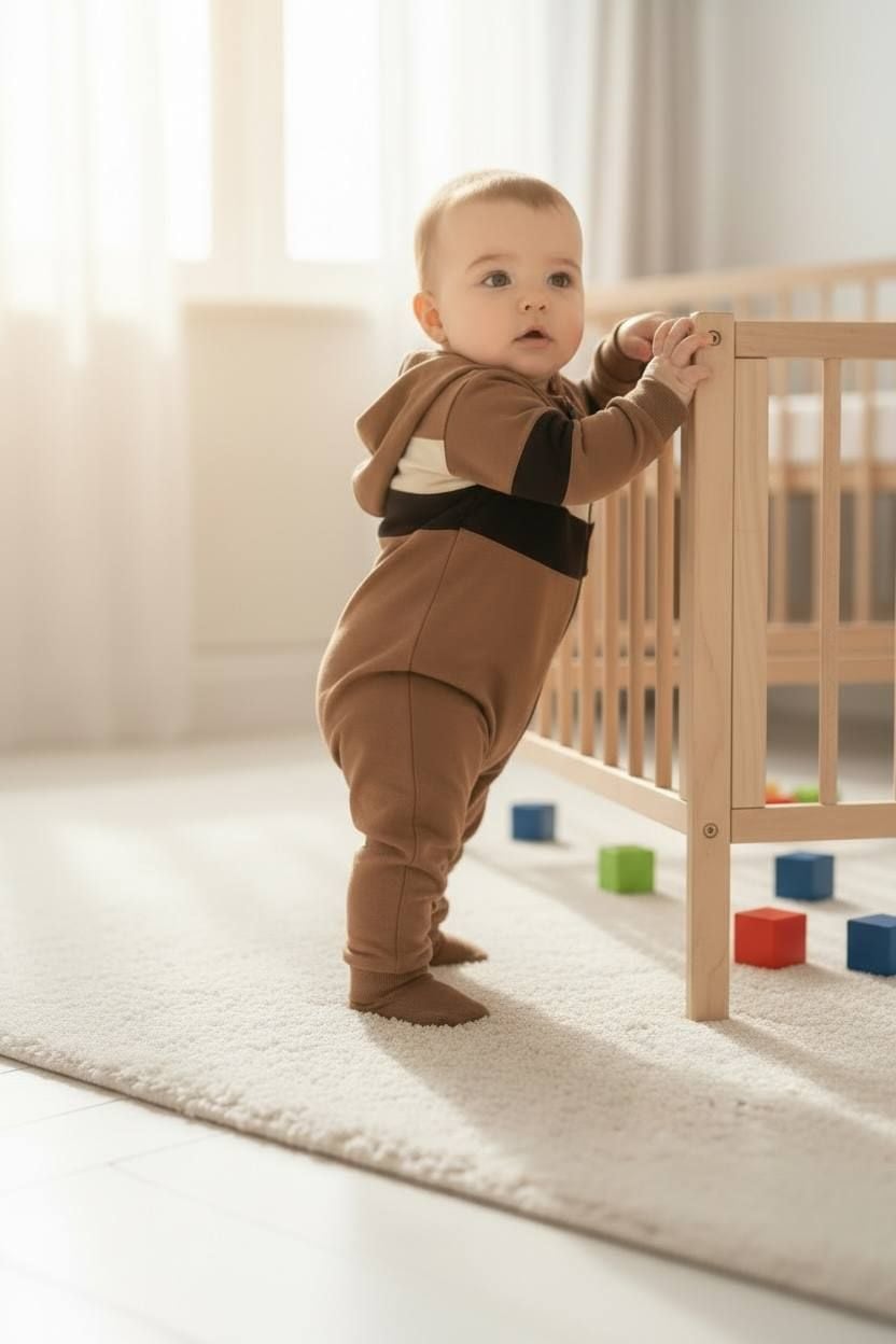 Немовля комбінезончик 555536 коричневий 74(р)