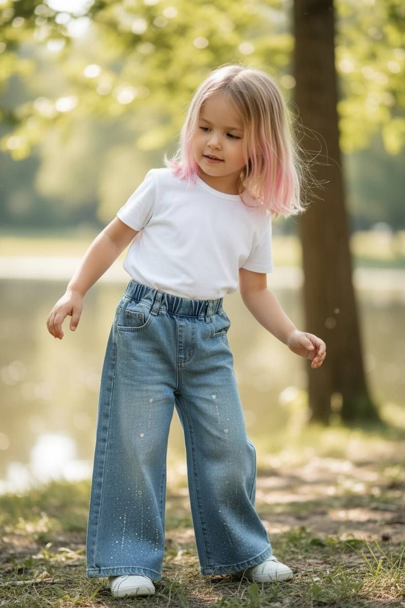 Джинси 888 блакитний 134(р)