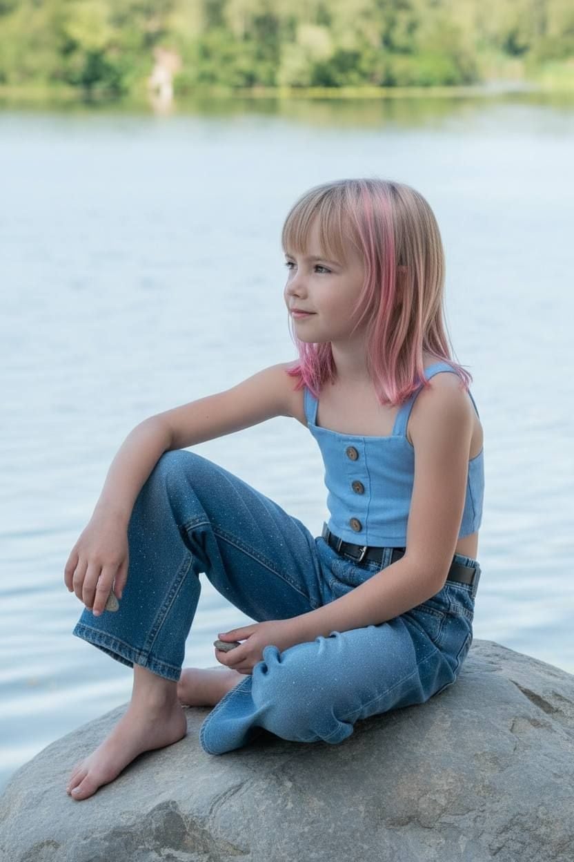 Джинси 2412 синій 146(р)