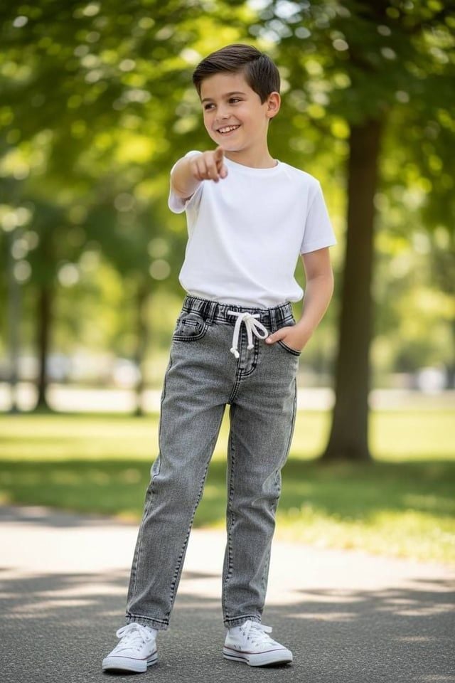 Джинси вс3737 сірий 128(р)