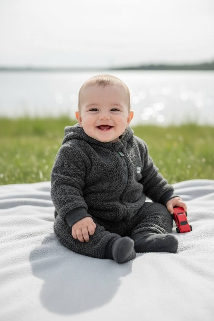 Немовля комбінезончик 555386 графіт 68(р)