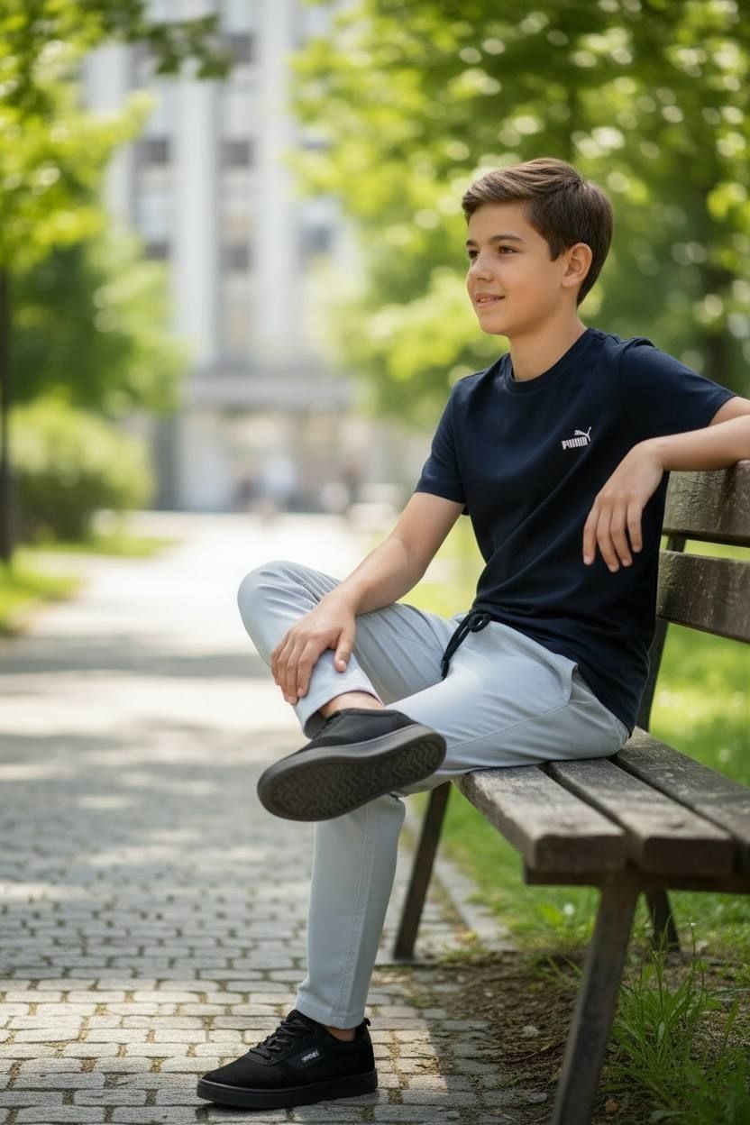 Брюки Хлопчик 0894* сірий 116(р)