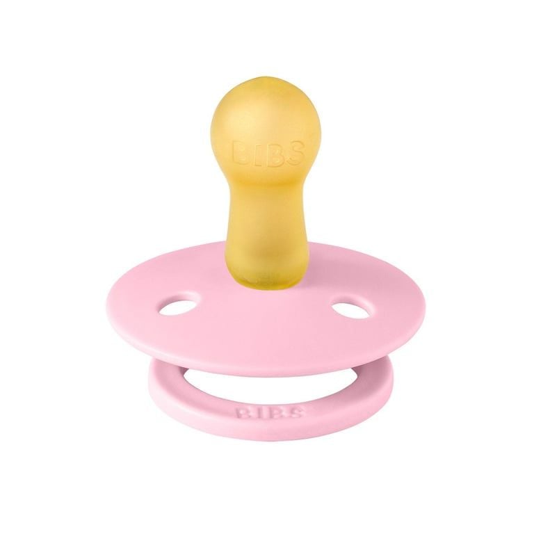 Немовля Аксесуари BIBS Colour Latex Round рожевий 0-6(р)