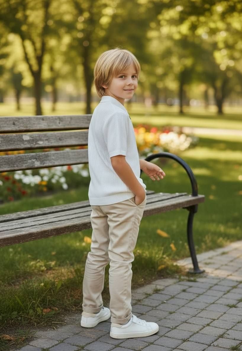 Футболка 14-429 білий 122(р)