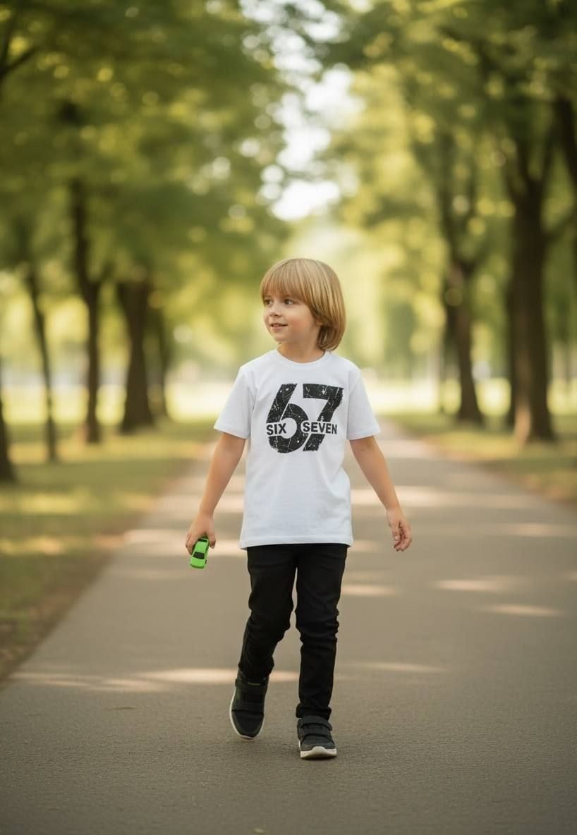Футболка 6*7 білий 140(р)