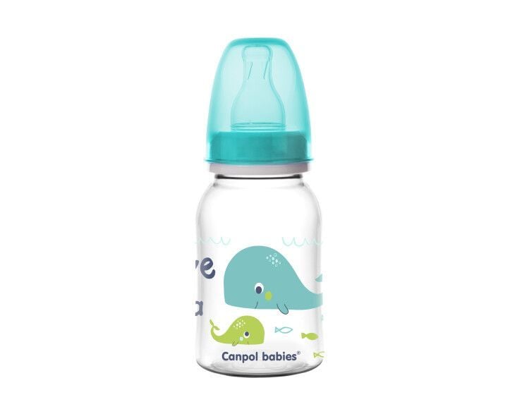 Пляшечка Canpol babies пляшка 120 мл PP LOVE&SEA мята 0+(р)
